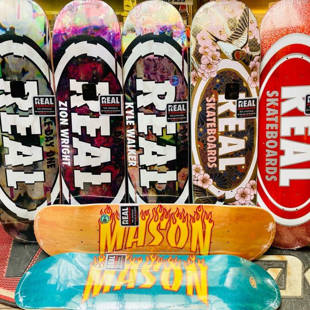 REAL #deck #board #skate #skateshop #paris #realskateboards