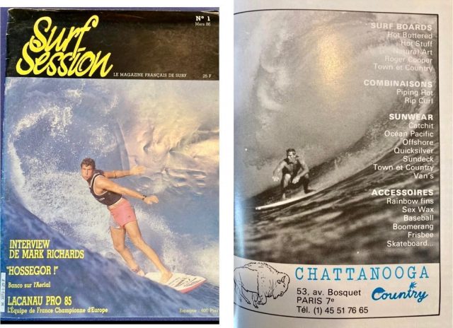 Surf Session n•1 mars 1986 avec une jolie page de pub 😌💙 merci @adrykerr pour cette petite trouvaille 👌🏼🙏🏼✨🏄🏻 #surf #surfshop #surfsession #pub #oldschool #paris #onesttoujoursla 🤙🏼